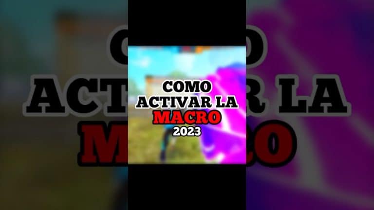 como usar macros en free fire y cuales son sus ventajas