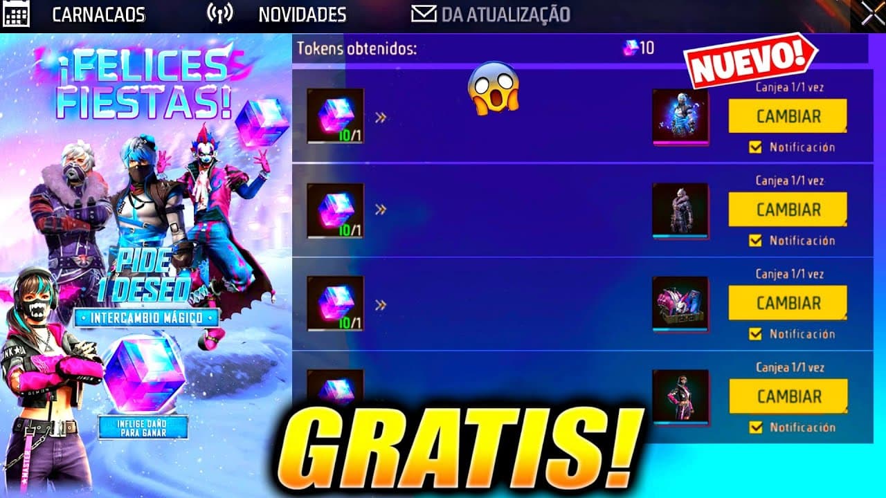 cuales son los proximos eventos en free fire que ofrecen diamantes