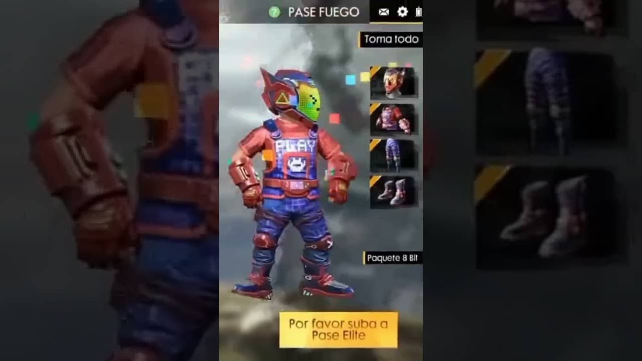 cuantos niveles tiene el pase elite de free fire